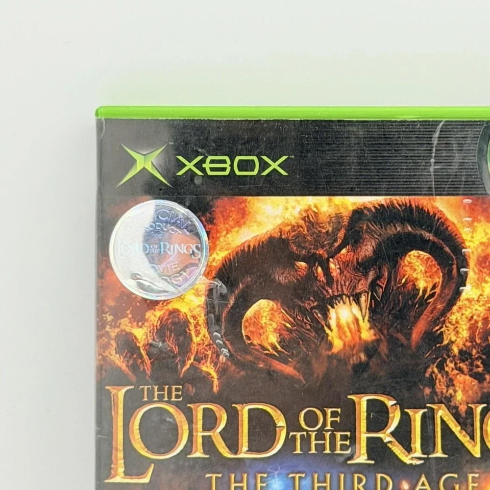 The Lord Of The Rings The Third Age Microsoft Xbox EA RPG Video Game T NTSC-U/C